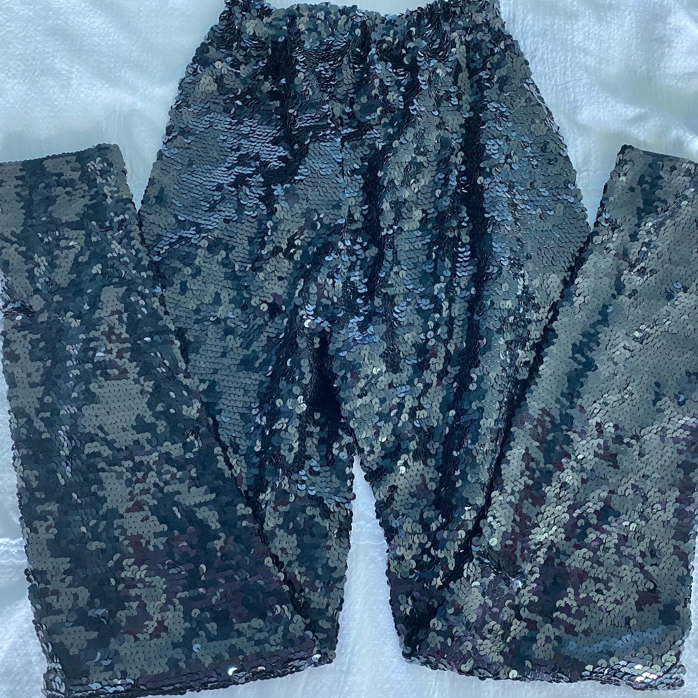 sequin leggings glamour